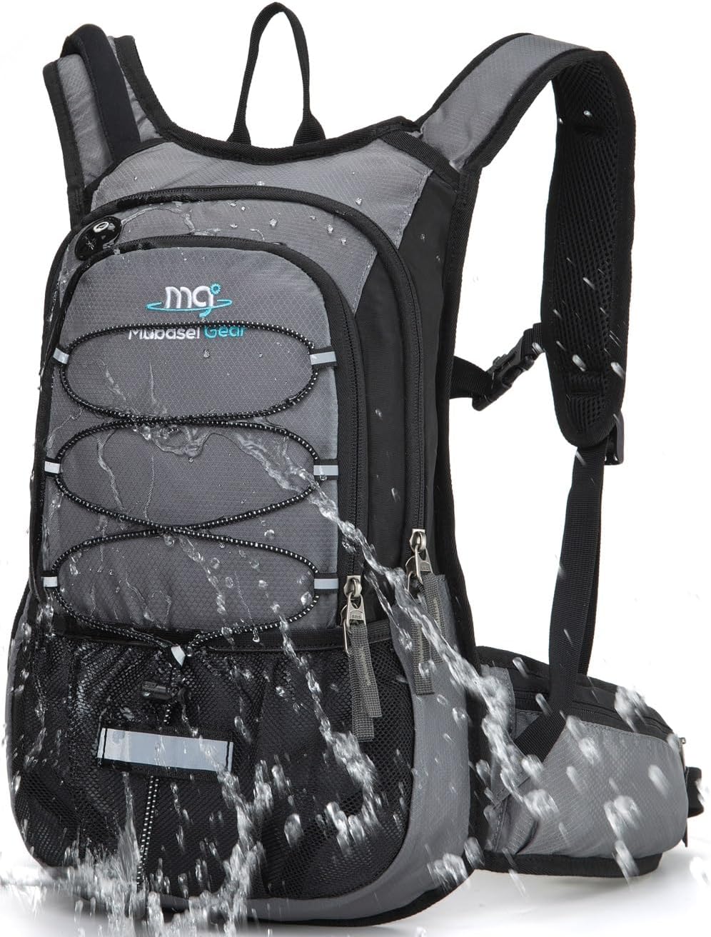 15L Insulated Hydration Backpack Pack with 2L Water Bladder Lightweight Hiking Backpack Bag for