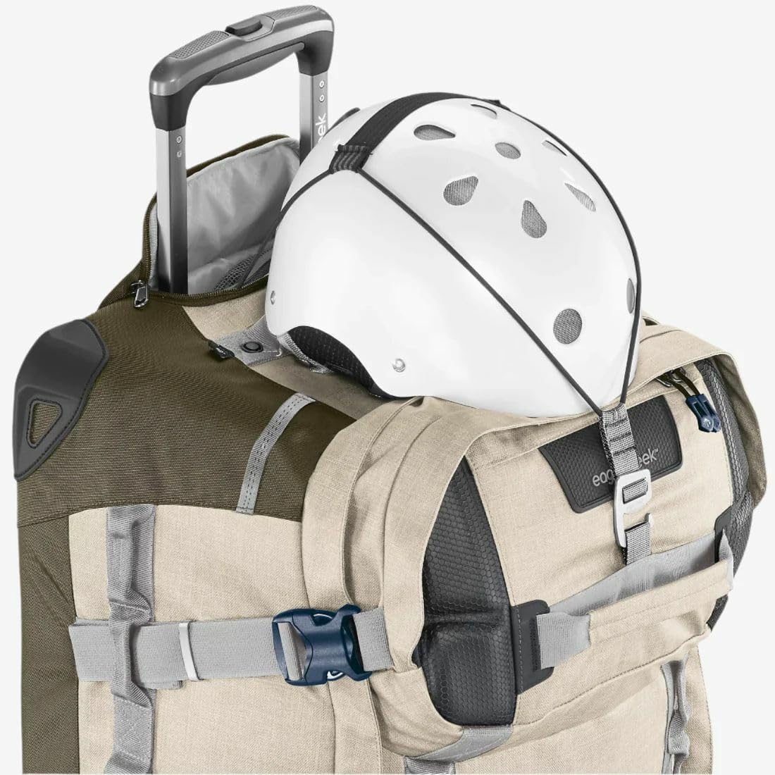 eagle creek Expanse ORV 2-Wheel 36" Trunk – Wheeled Duffel Bag for Travel & Adventure – Durable, Weather-Resistant Fabric – Heavy-Duty Handles – Wet & Dry Compartment – Beige