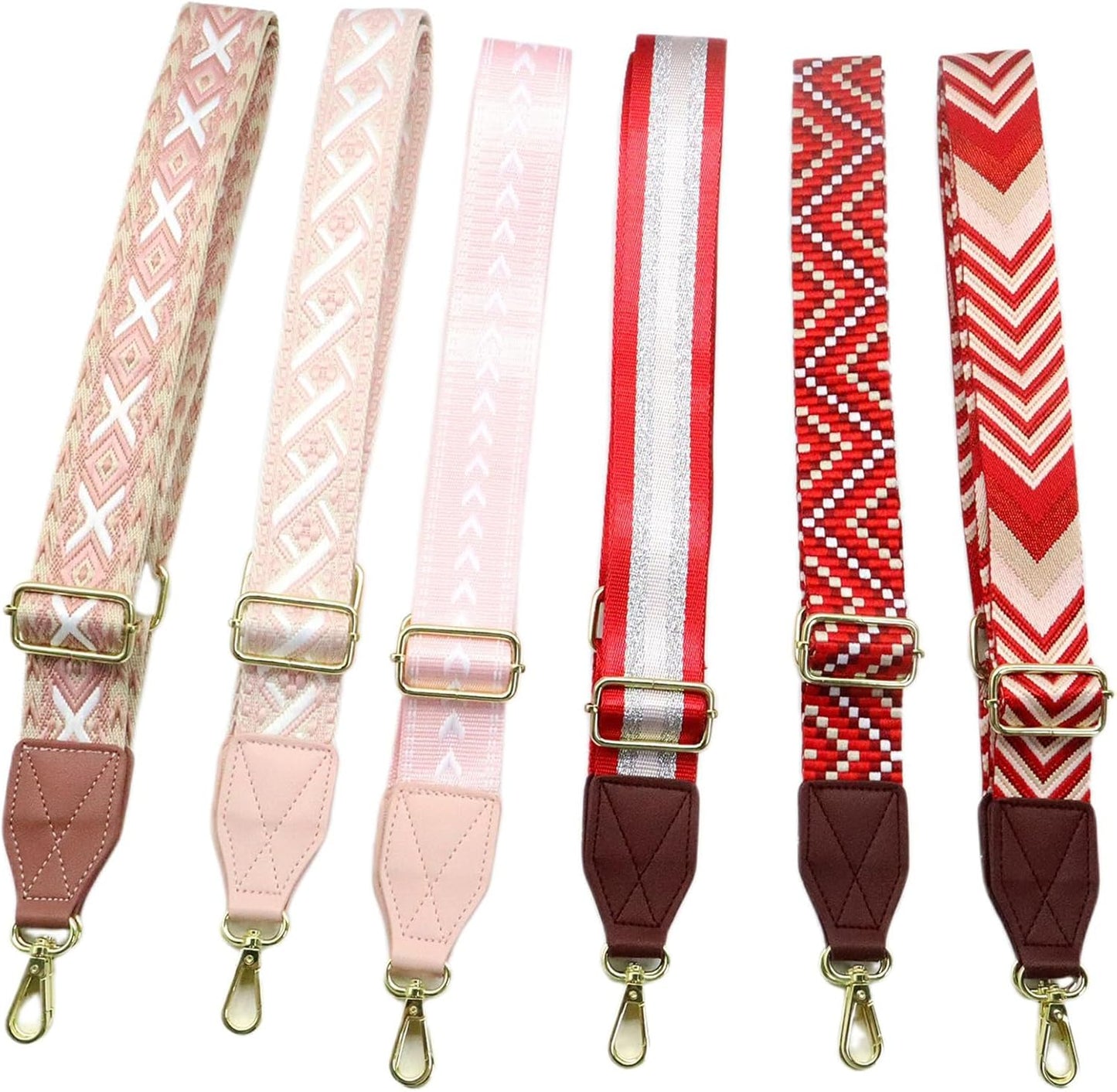 Adjustable Pink Purse Strap - 1.5" Wide Handbags, Camera, Guitar, Phone & Crossbody Bag Replacement