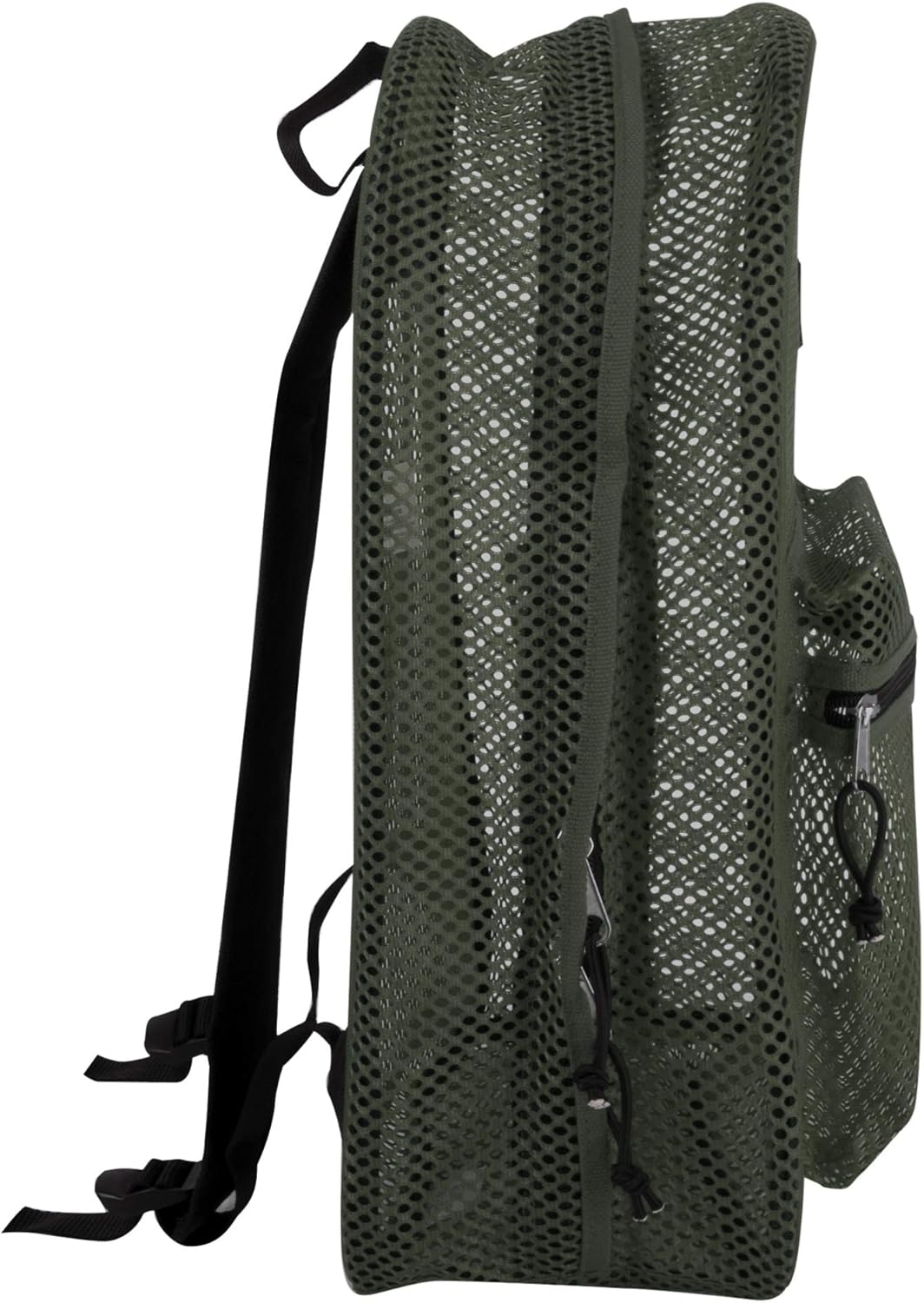 Summit Ridge Mesh Backpacks for Kids, Adults, School, Beach, and Travel, Colorful Transparent Mesh Backpacks with Padded Straps Large