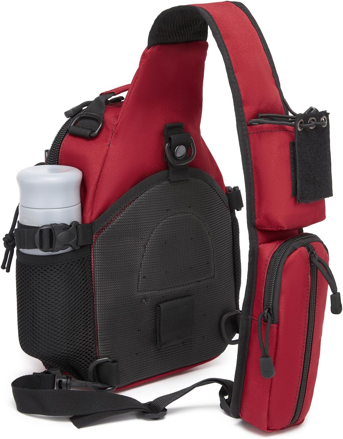 ATBP Small Tactical Holster Sling Backpack Accessories Shoulder Pouch Water Bottle & Radio Holder Crossbody Bag for Men