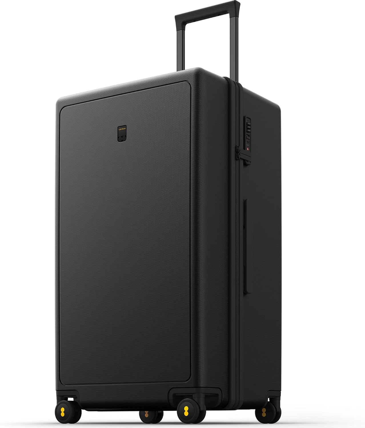 LEVEL8 Trunk Luggages, Large Suitcase 28 Inch Luggage with Spinner Wheels, Luminous Textured