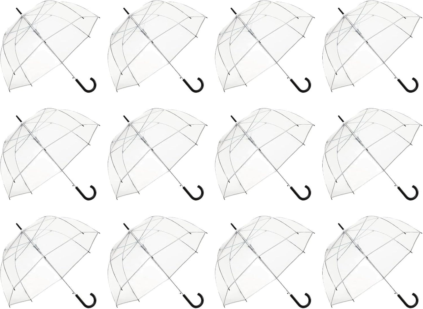 ShedRain Bubble Umbrella – See Through, Rain & Windproof Umbrella - Perfect for Weddings, Prom, Outdoor Events - Automatic Open
