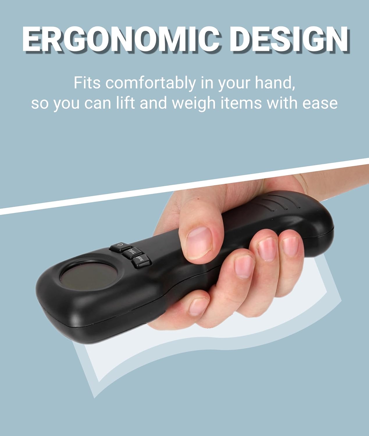 Luggage Scale, 50kg/110lb Portable Travel Hanging Luggage Scale, Auto Lock Reading After Weighing, Convenient to Read and Record The Data