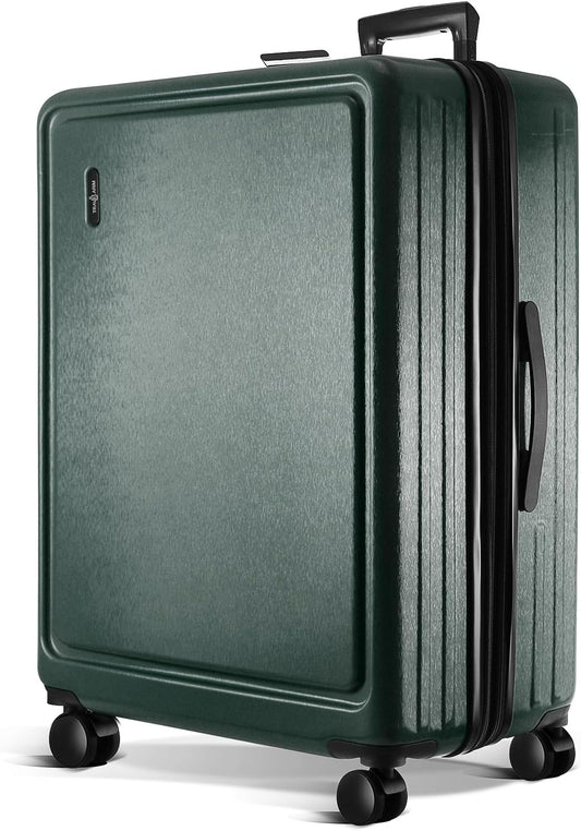 28 Inch Luggage with Spinner Wheels, Hard Shell Suitcase with TSA Locks for Luggage, Travel Large Suitcase, Expandable Hard Shell Suitcases, Green