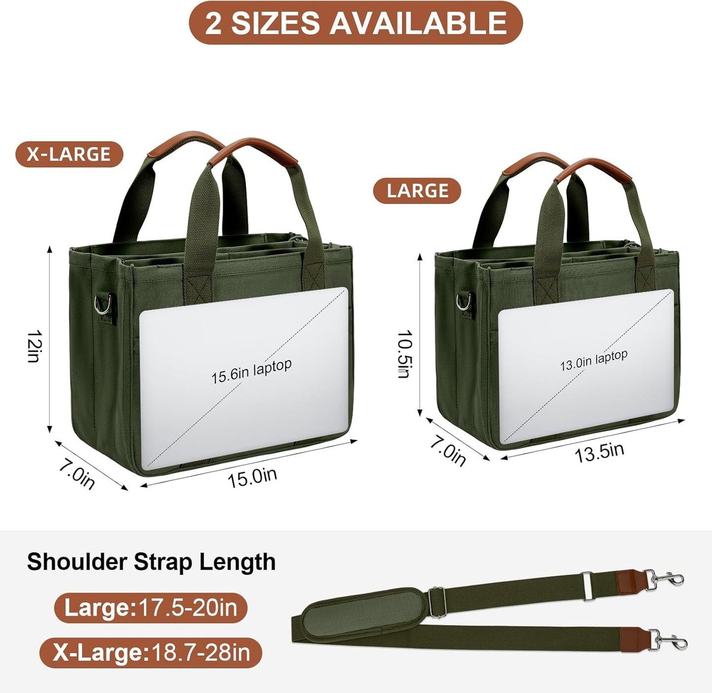 KKXIU Canvas Tote Bag for Women with Zipper and Compartments Crossbody Large Bible Messenger Purse Bag With Pockets