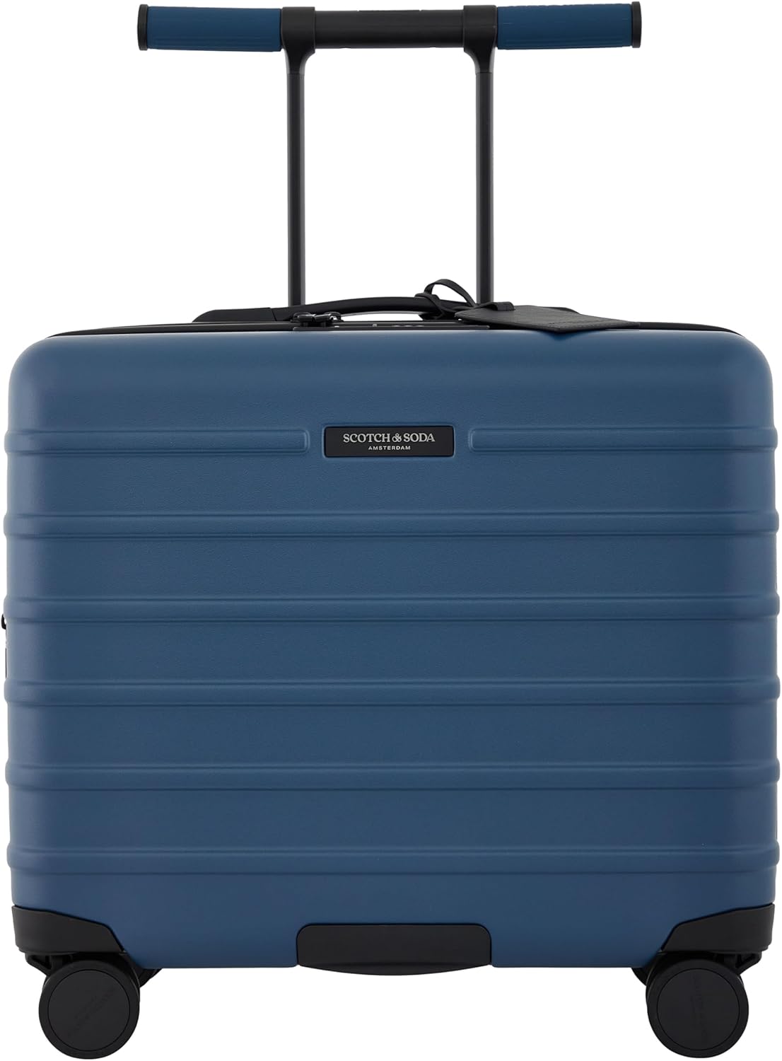 Scotch & Soda Tilburg Luggage, Heritage Blue, 19-Inch Trunk Briefcase
