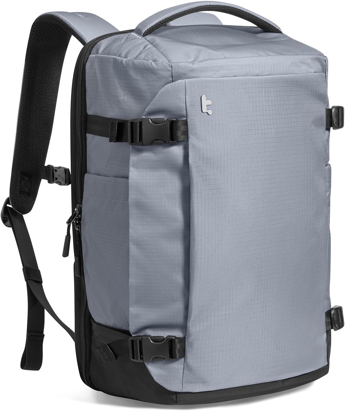 tomtoc Travel Backpack 28L, TSA Friendly Flight Approved Carry-on Luggage Hand Water-resistant Lightweight Business Rucksack, Durable Bag Fits 16 Inch Laptop