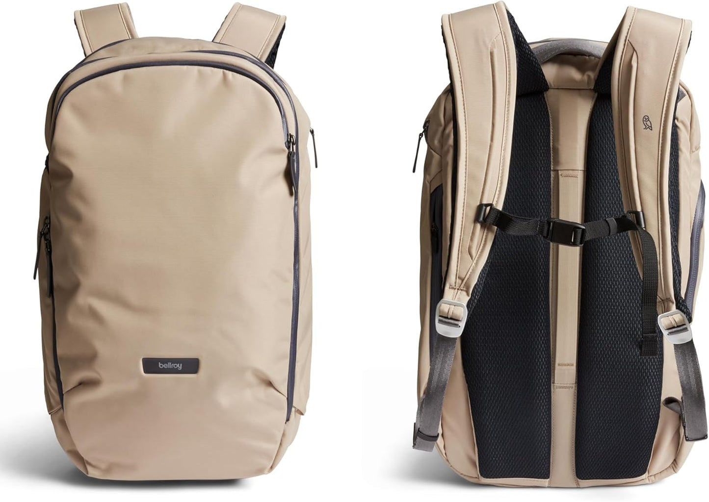 Bellroy Transit Workpack Pro (22L work bag/commuter backpack, fits 16” laptops; organization for travel and commutes)- Stone