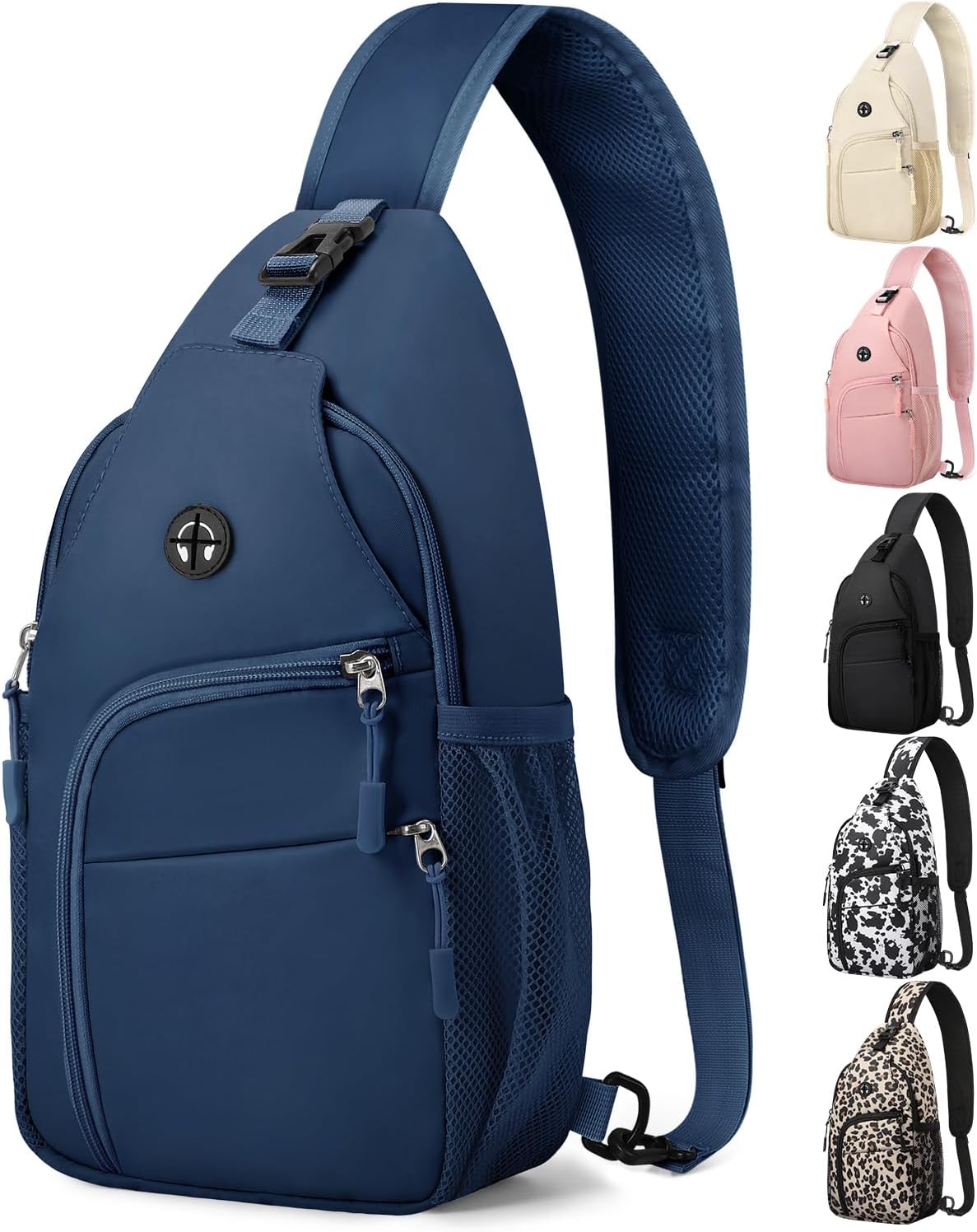 Crossbody Bags for Women Man Waterproof Sling Bag Backpack Trendy Casual Cross Body Bag with