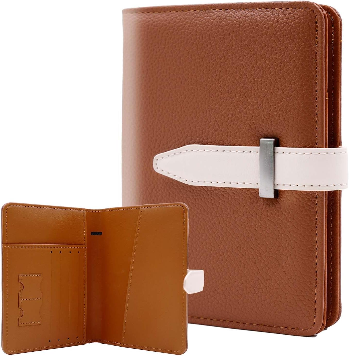 Passport Holder with Airtag for Women/Men,Airtag Passport Wallet for Travel,Cute Passport Holder Rfid Blocking,Travel Wallet for Cards Passport Cover Case