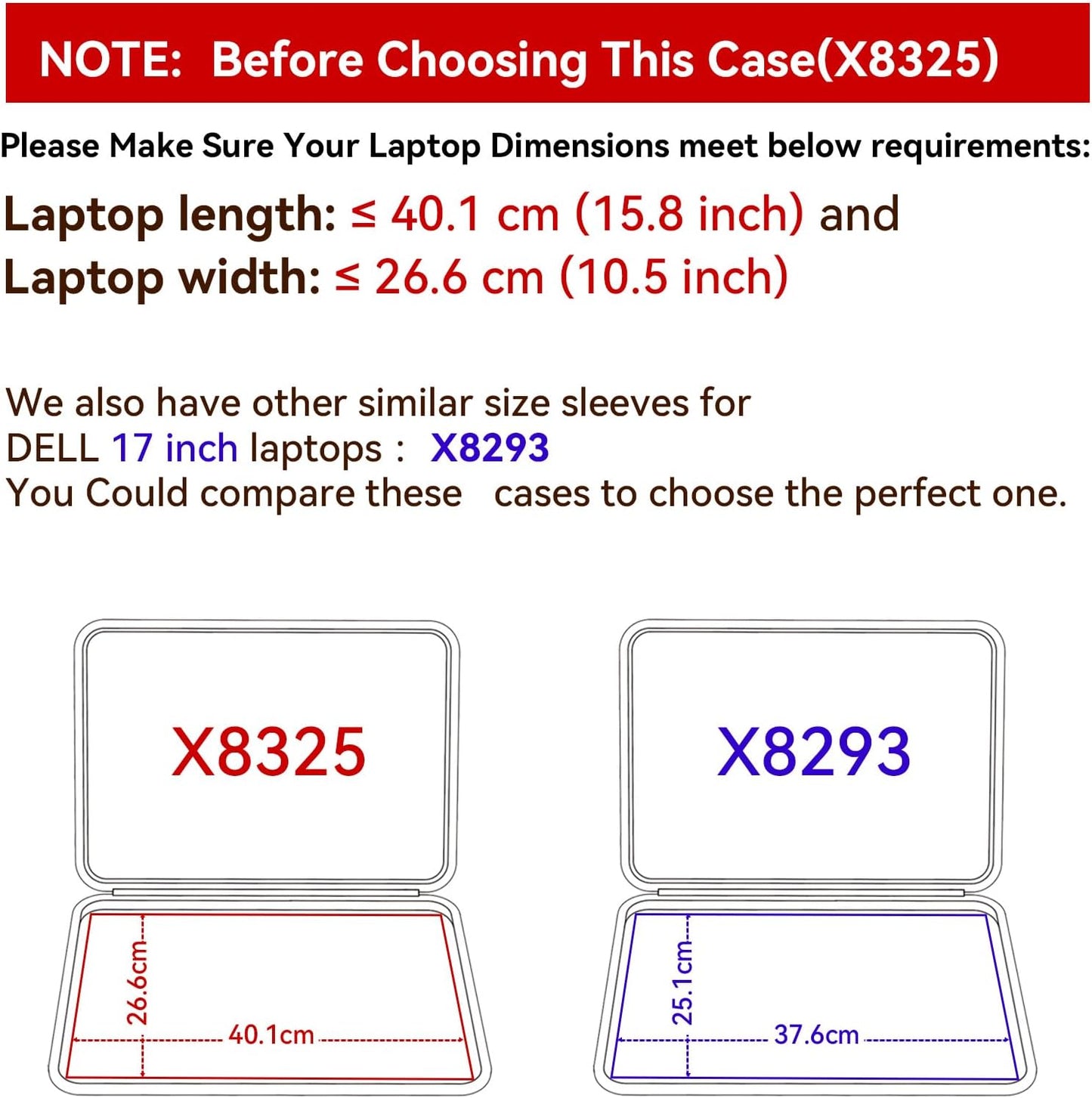 Smatree Hard EVA Protective Sleeve Case Compatible for 17.3 inch DELL Precision 7780 Workstation/Precision 7770 Workstation (X8325)
