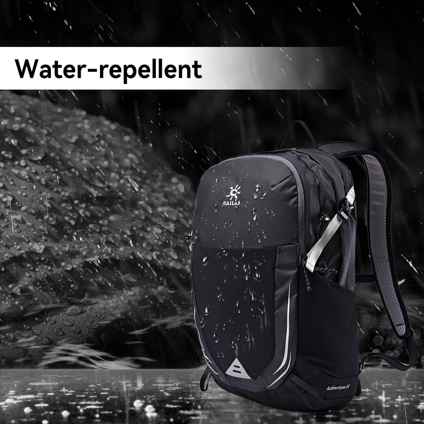 KAILAS Adventure 22L Lightweight Hiking Backpack Waterproof Trekking Backpack Small Daypack Outdoor Camping Trip Travel