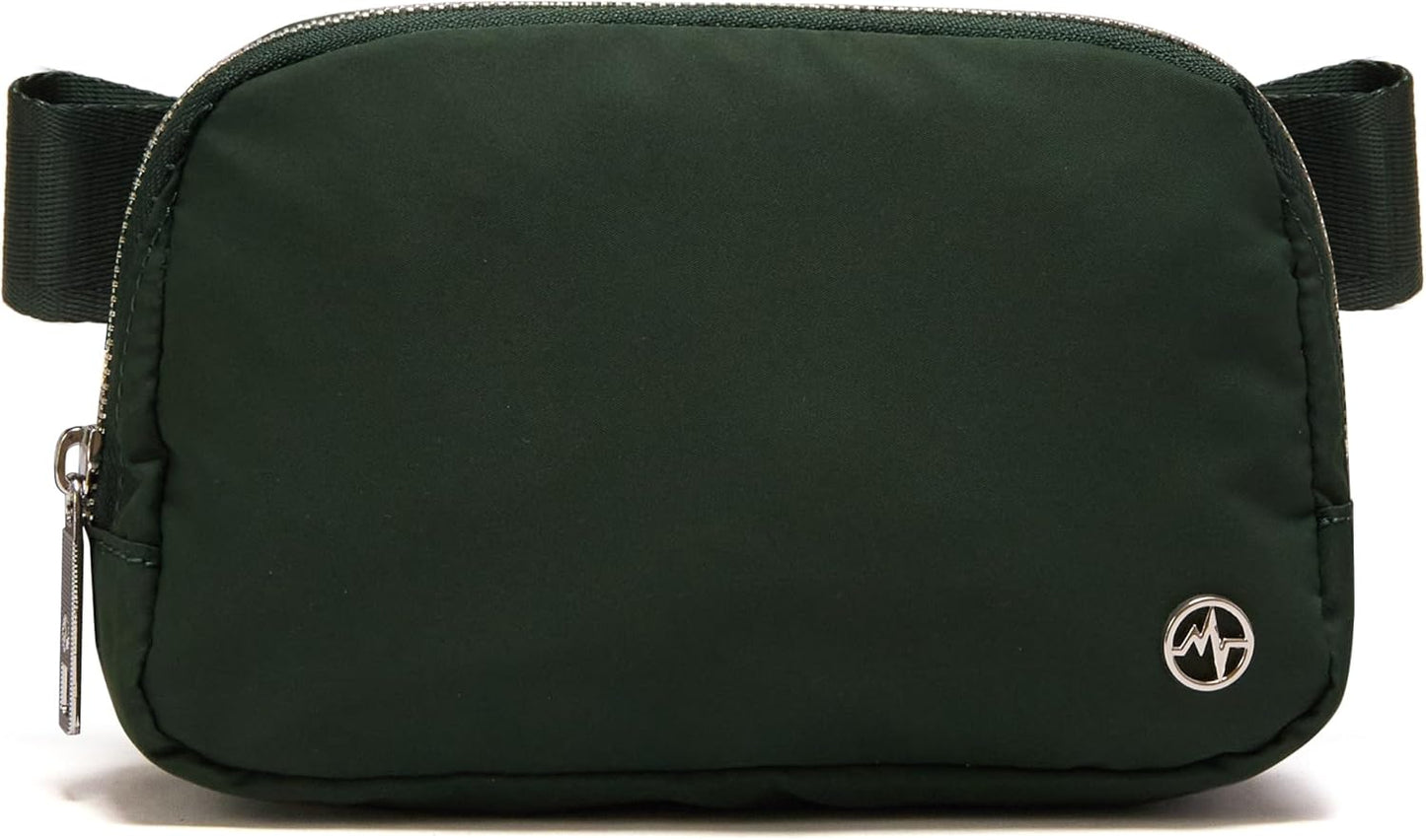 Pander Everywhere Belt Bag for Women, Fashion Waist Packs, Crossbody Bags with Adjustable Strap (Legacy Green).