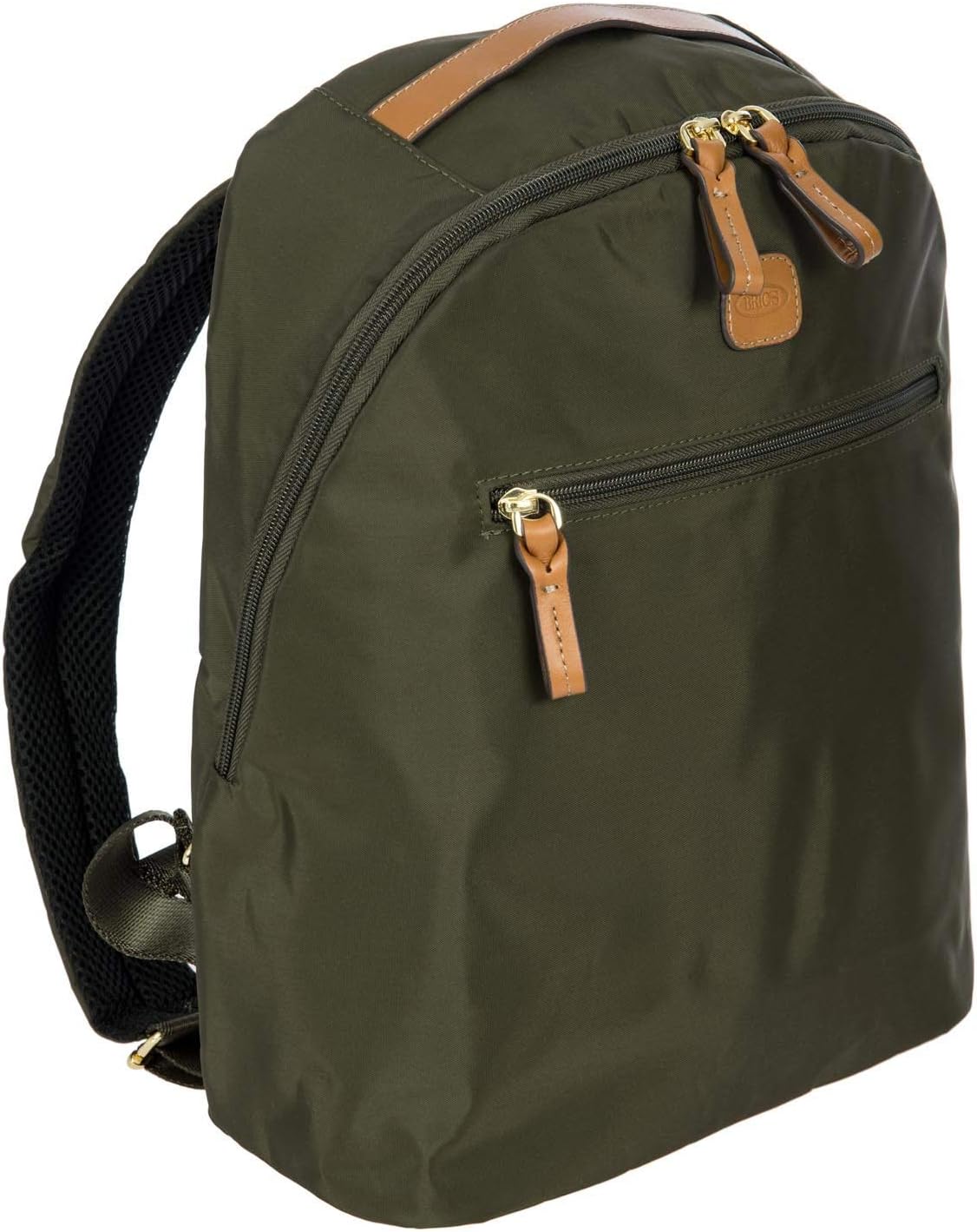 Bric's X-Travel City Backpack - 13 Inch - Travel Backpack for Women and Men - Designer Bag with Large Pockets - Olive