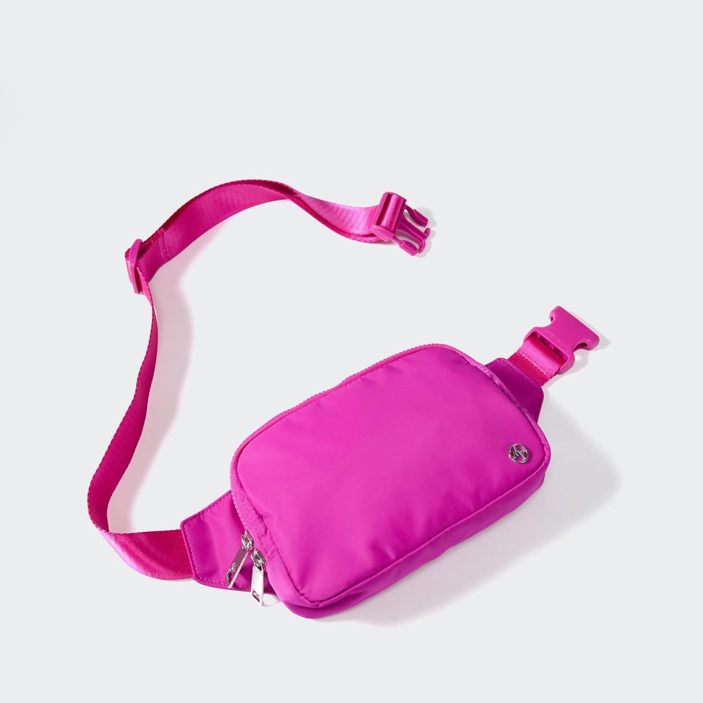Pander Belt Bag Large 2L, Nylon Fanny Pack Purse for Women and Men with Adjustable Strap