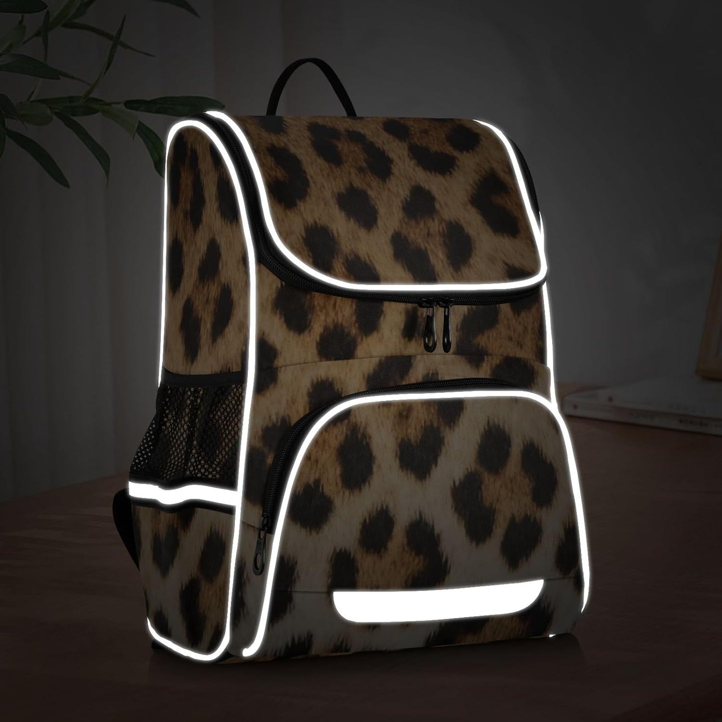 Leopard Print Cute Backpack For Girls Kids Backpack Boys Teen School Bag Bookbag Travel Daypacks