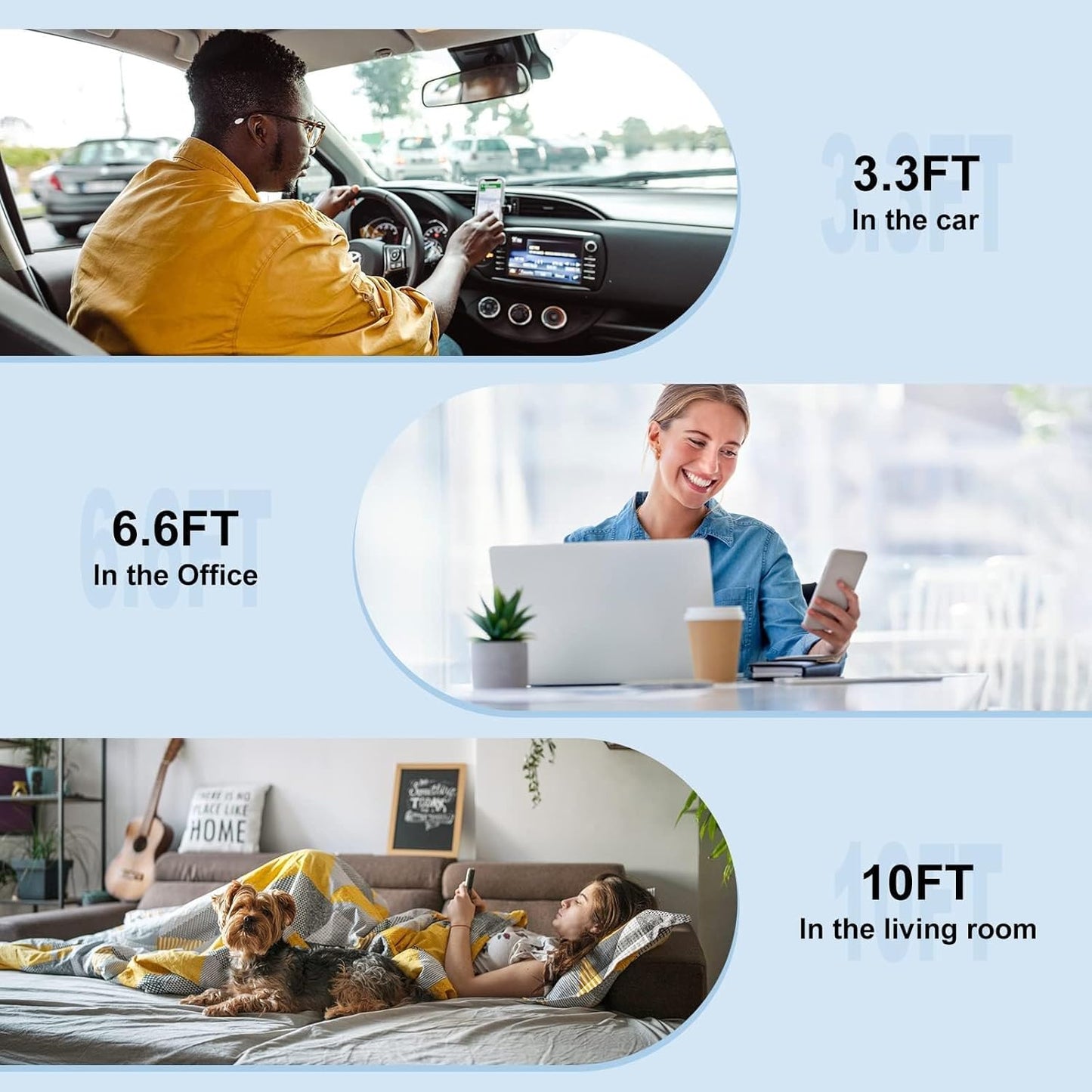 3-Pack Red [3.3FT+6.6FT+10FT] 60W USB C to USB C Cable, Type C Fast Charging Cable for iPhone Air 17 16e 16 15 Pro Plus Pro Max，for Galaxy S25, for iPad Pro/Air/mini, for MacBook Pro/Air and More
