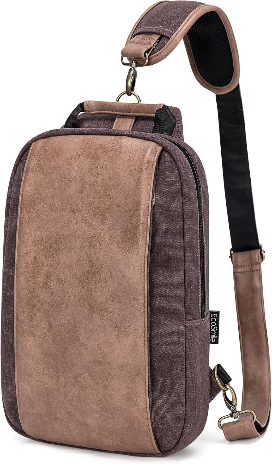 Canvas Messenger Bag Sling Bag Crossbody Shoulder Bag for Men Women Travel Work Satchel Bags