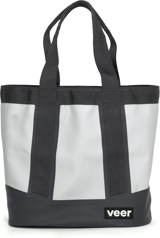 Veer Tote | All-Purpose Beach, Trail and Sideline Tote Bag with Internal Water-Resistant Compartment | Durable, Waterproof, 100 lbs. Capacity