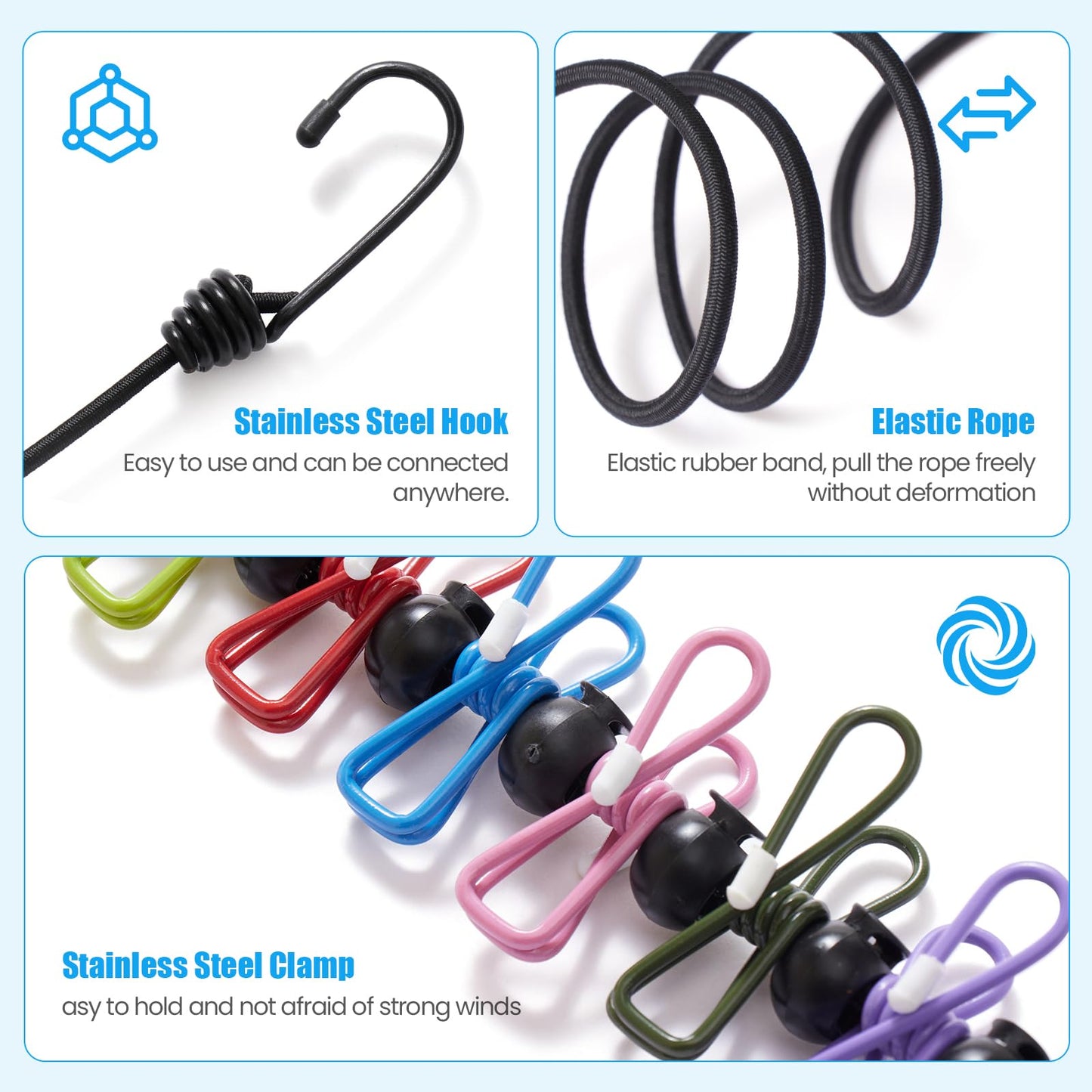 Magnetic Clothesline for Cruise Ship,Portable Clothes Line for Traveling