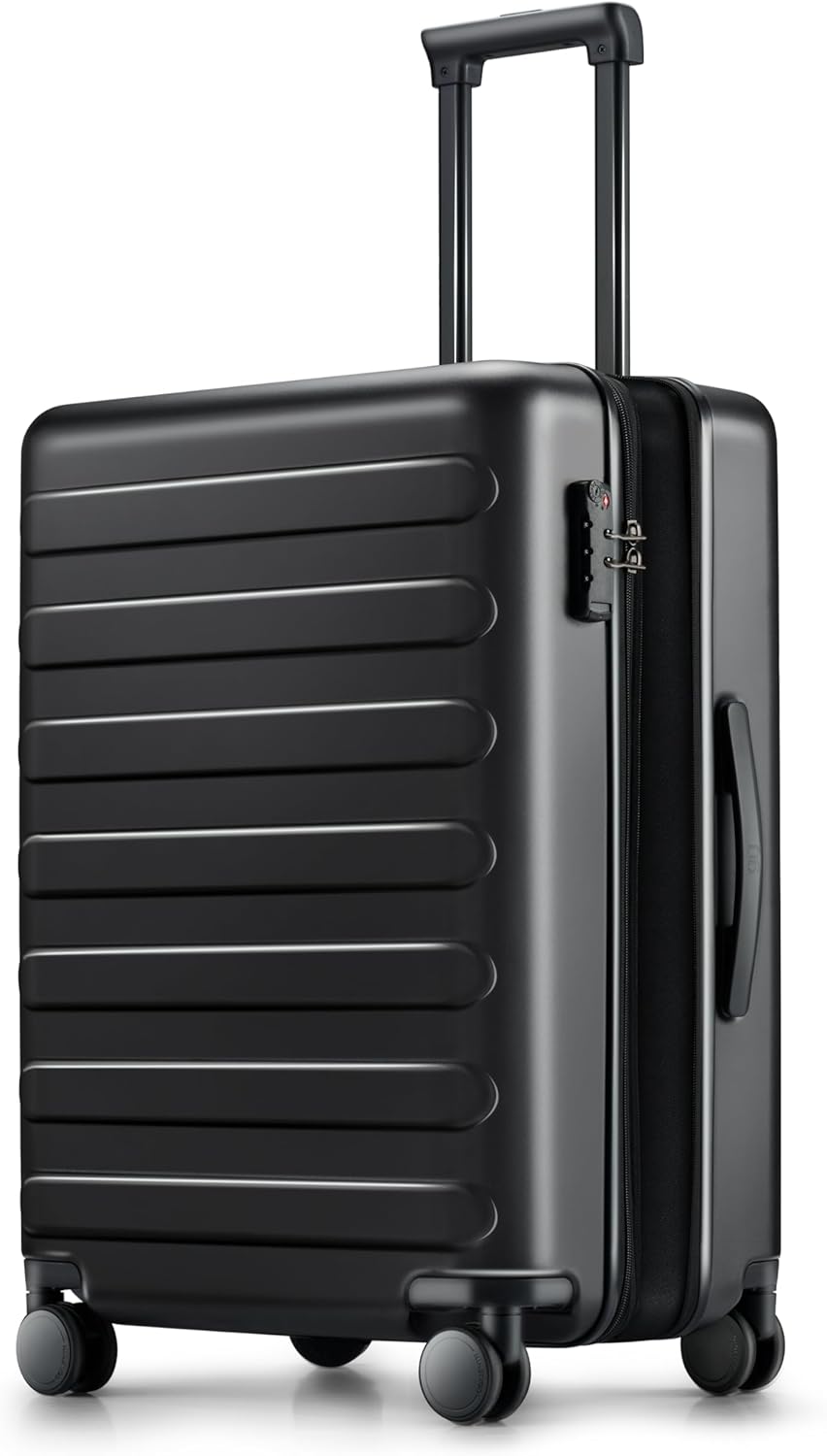 NINETYGO Luggage Sets 2 Piece, Carry On Luggage Airline Approved, Large Checked Luggage with Smooth