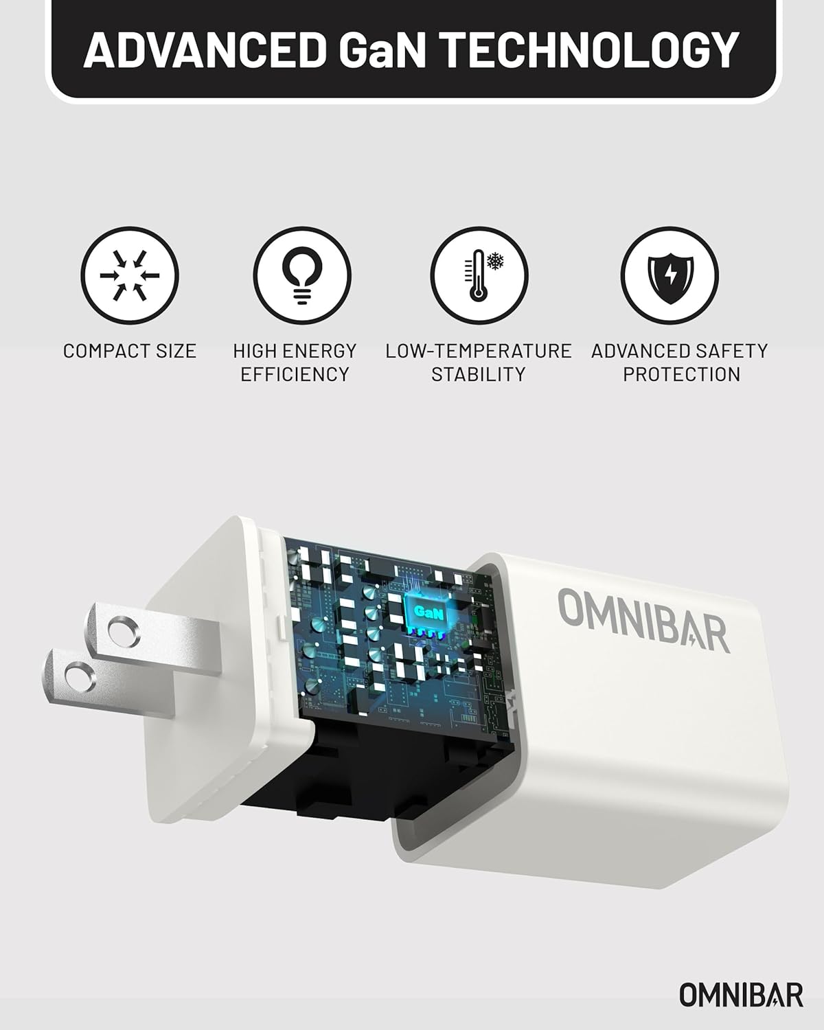 30W USB C Charger Block, GaN Type C Wall Charger, PD3.0 PPS USB-C Power Adapter, Compact Type C Charger Fast Charging for iPhone 17/16/15, Samsung Galaxy S25/S24/S23, Pixel 10/9/8, White