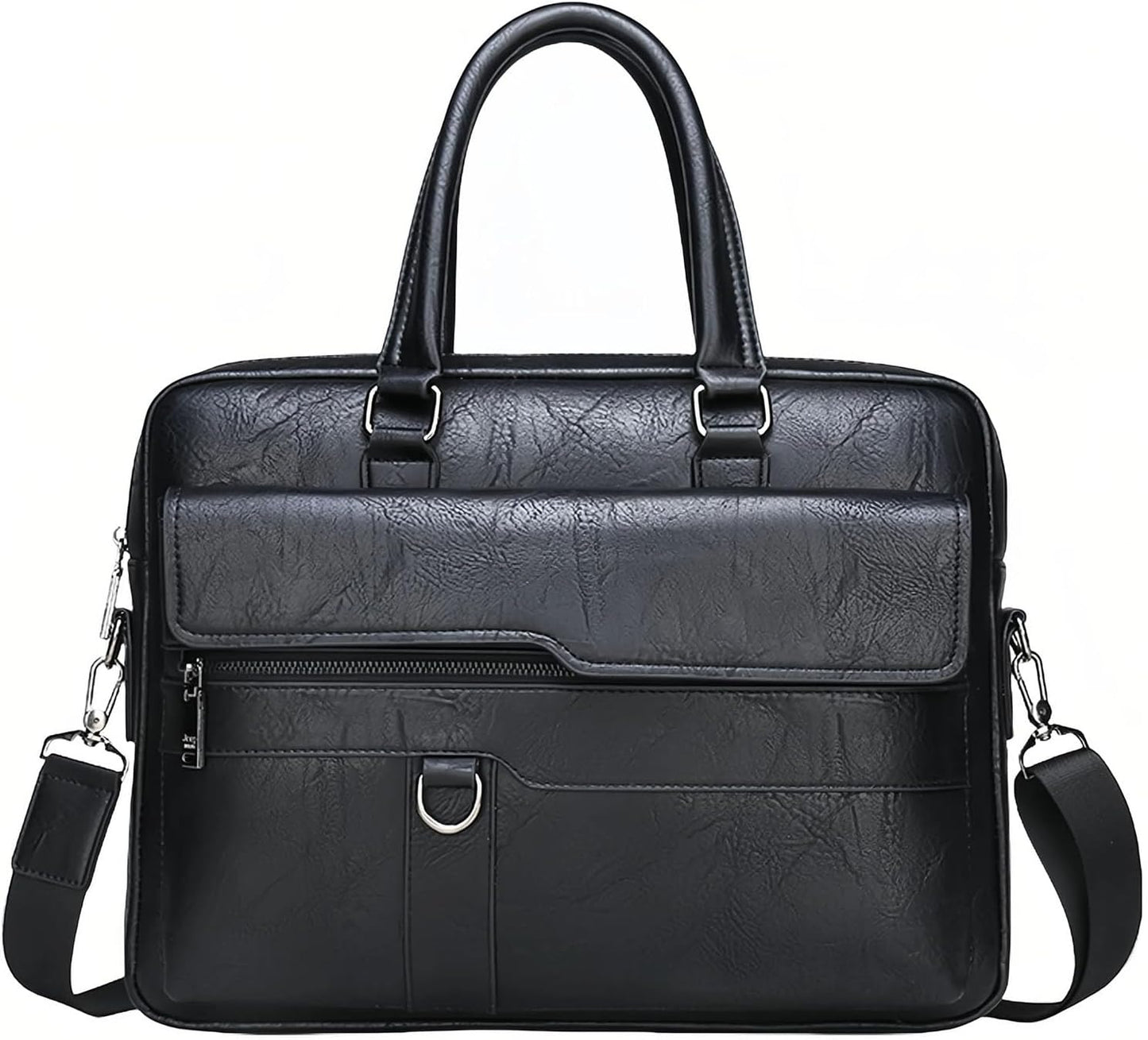 leather Laptop Bag for Men 16 inch Laptop Briefcase Waterproof,Handbags Shoulder Crossbody Bag Business