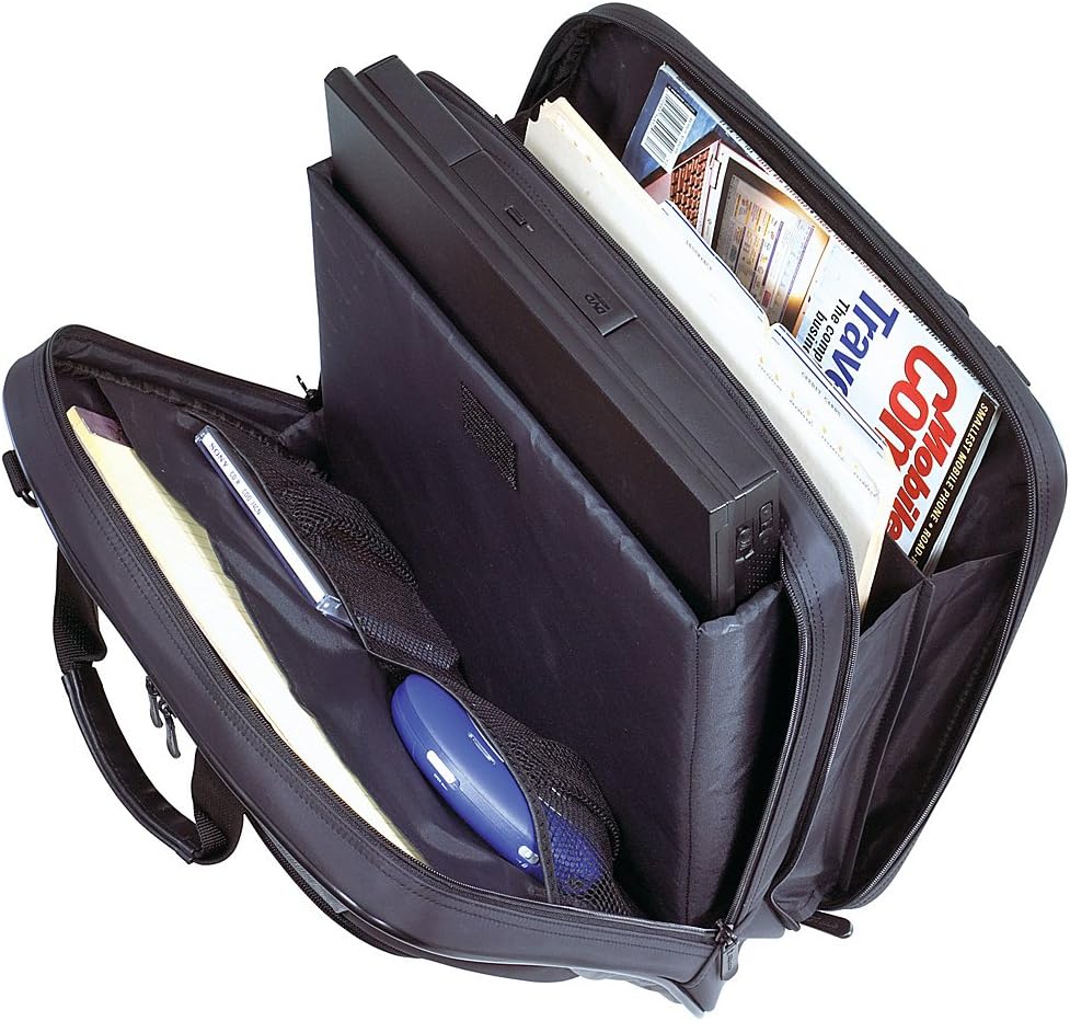 Targus CityLite Briefcase for 14-Inch Laptop, Black (CVR400)