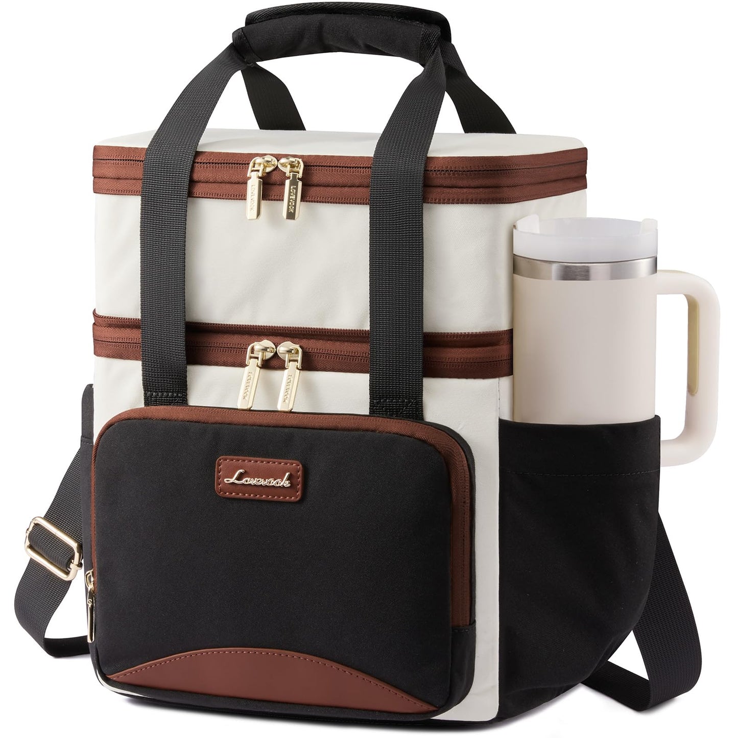LOVEVOOK Insulated Lunch Box for Women,Large Adult Lunch Cooler Bag Men
