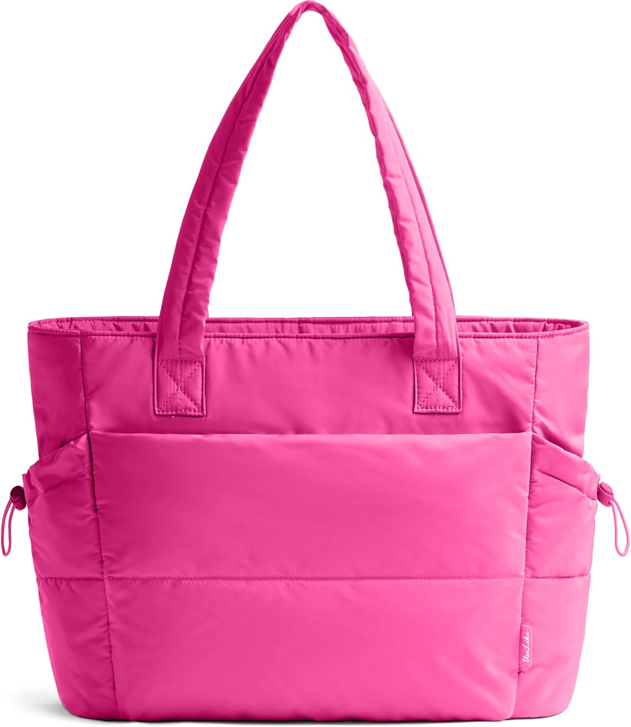 Tote Bag for Women Puffy Work Bags for Women with Zipper Lightweight Quilted Puffer Tote Bag for Travel, Teacher, Nurse