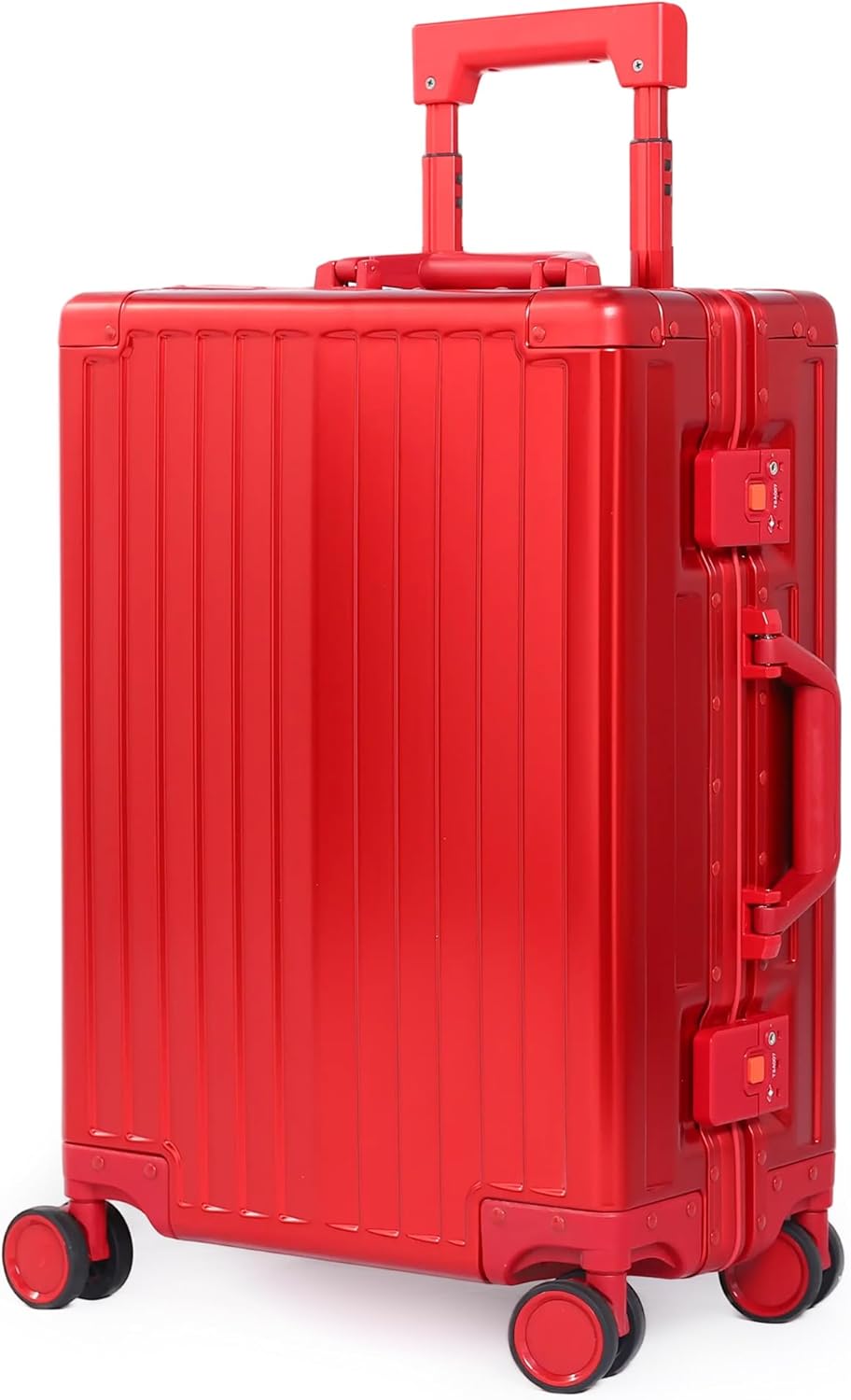 UrbanExplorer All Aluminum Carry On Luggage 22x14x9 Airline Approved Heavy Duty Hard Shell