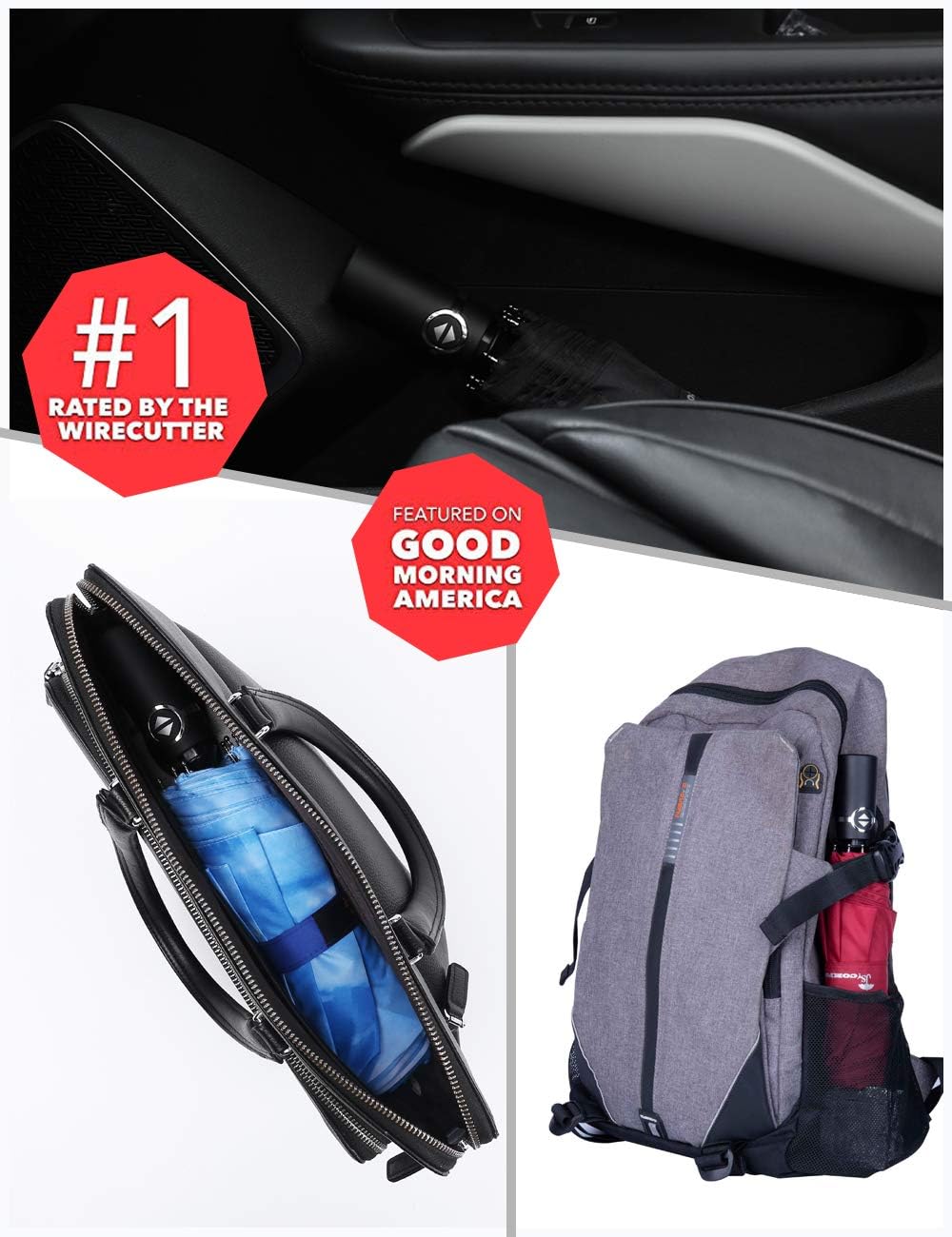 SY COMPACT Travel Umbrella Windproof Factory outlet Compact Automatic Umbrellas for Rain Compact Small UV Sun Protection Umbrella Durable Waterproof Lightweight-Fits Backpack Car Purse