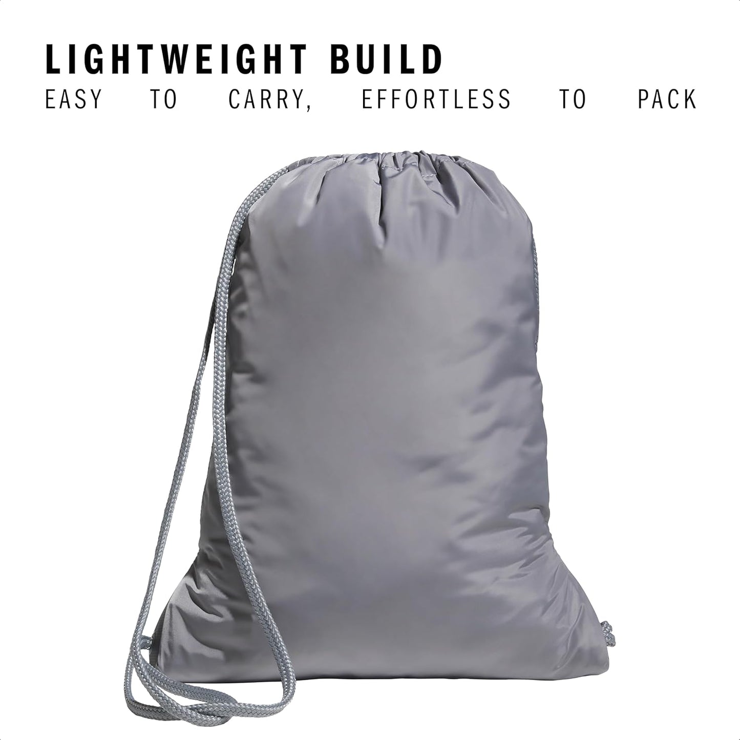 adidas Alliance Sackpack – Drawstring Backpack Small Bag for Men and Women
