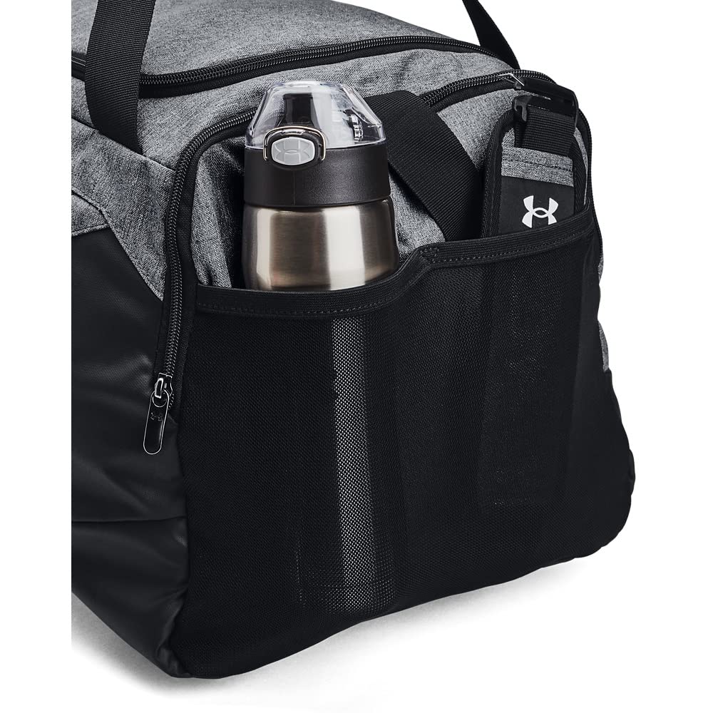 Under Armour Undeniable 5.0 Duffle, Pitch Gray Medium Heather/Black, Medium