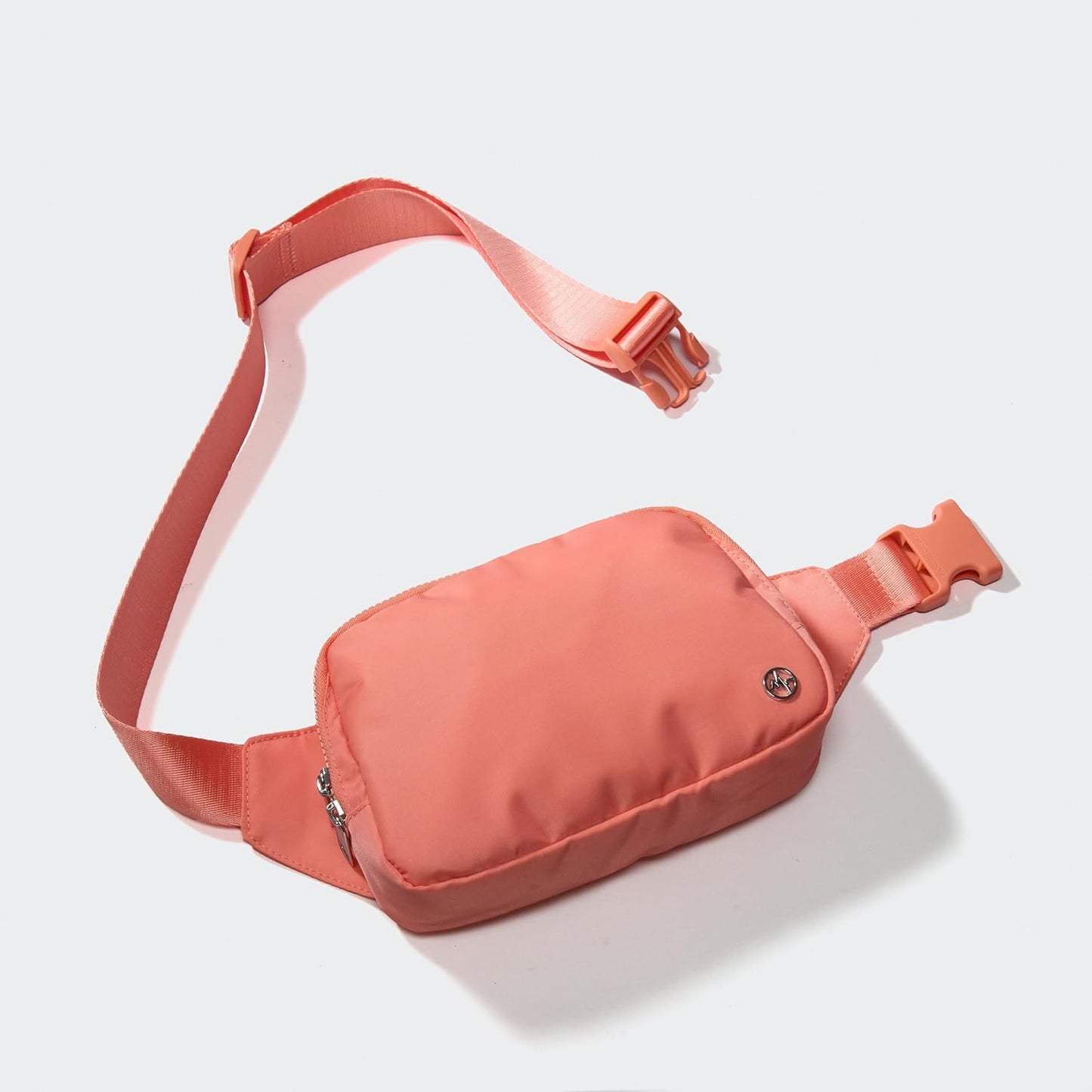 Pander Belt Bag Large 2L, Nylon Fanny Pack Purse for Women and Men with Adjustable Strap