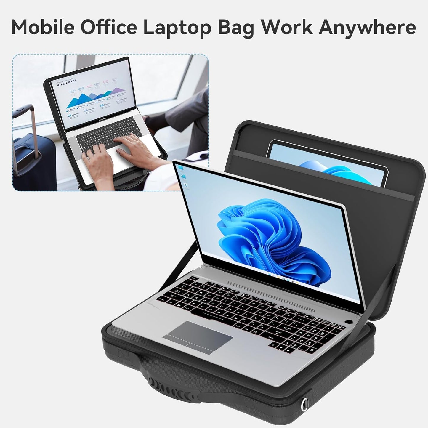 Smatree Hard Laptop Shoulder Case for 14inch Samsung Galaxy Book5/4/3 Pro,14inch Galaxy Book4