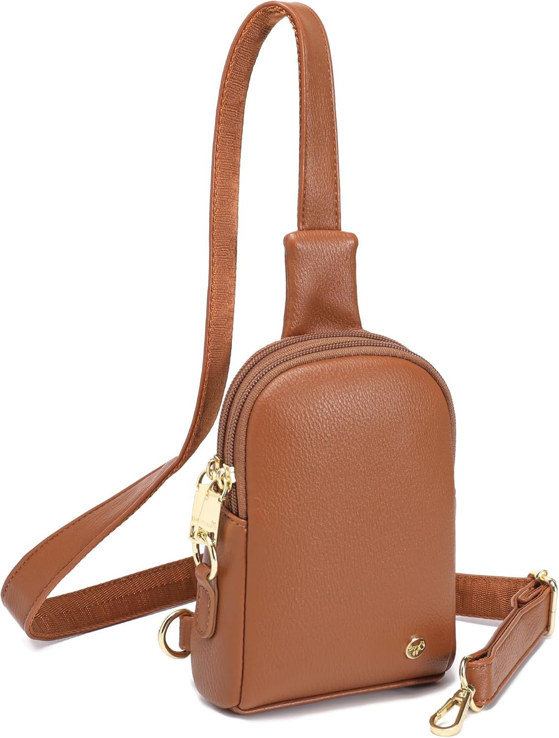 INICAT Travel Small Sling Bag Faux Leather Crossbody Bags Women Cross Body Bag Purses for Woman