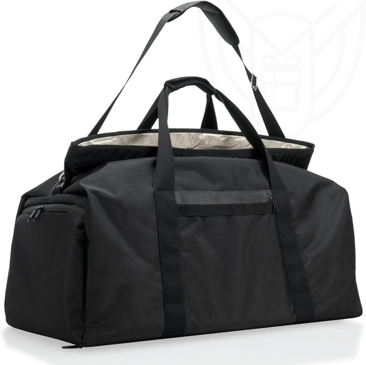 Xtreme Sight Line ~ Xecutive Transport Faraday Duffel Bag for Military Use ~ MOLLE System ~ Computer Towers and Other Large Electronics ~ Data Security for Executive Travel~ Tracking/Hacking Defense