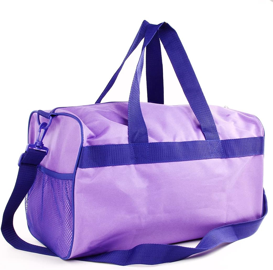 Personalized Kids 18 Inch Duffel Bag for Sports, Travel and Sleepover - Unicorn