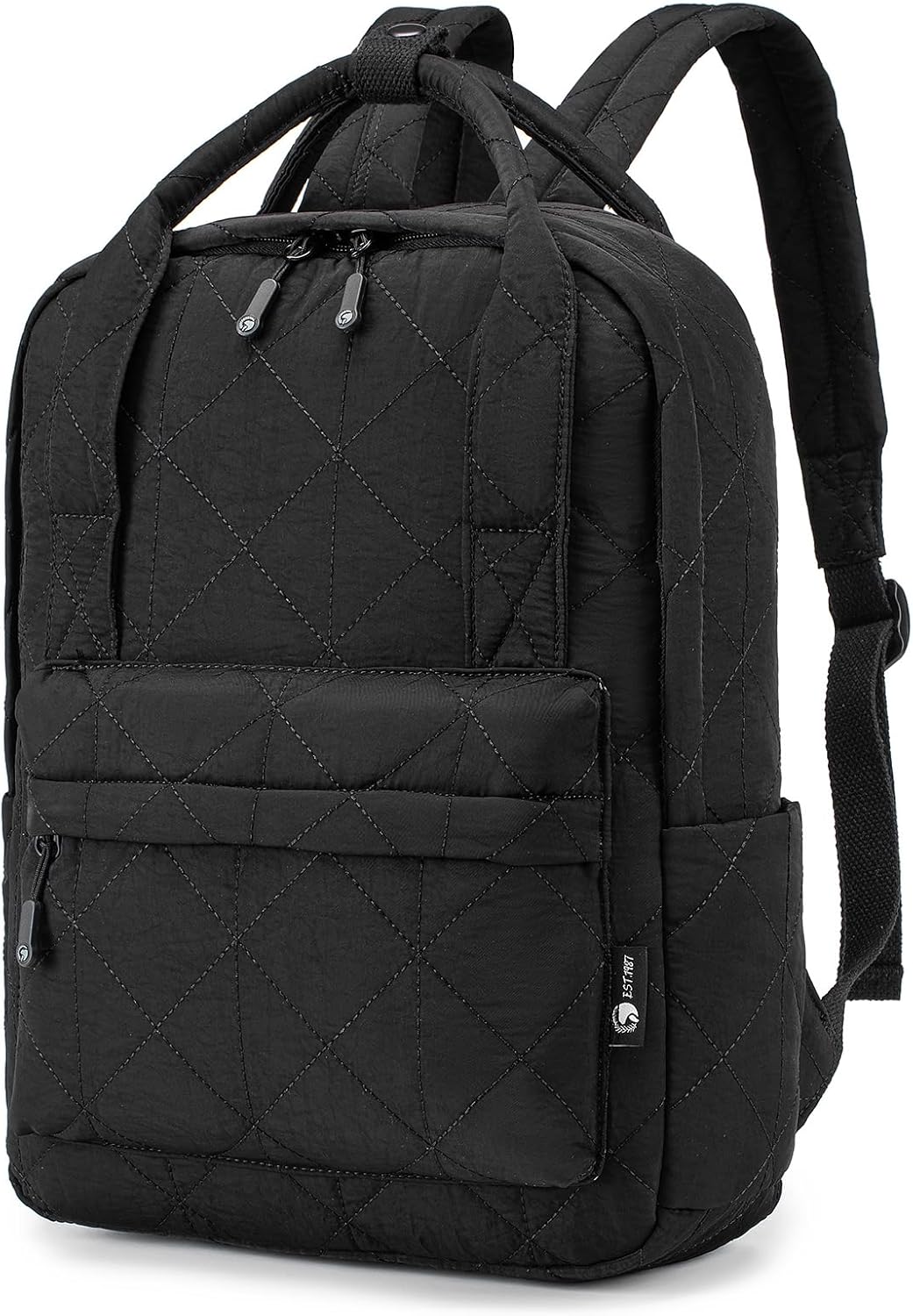 40X30X10 Personal Item Travel Backpack Carry On Luggage Flight Approved Quilted Puffer 14'' Laptop Backpack Daypack
