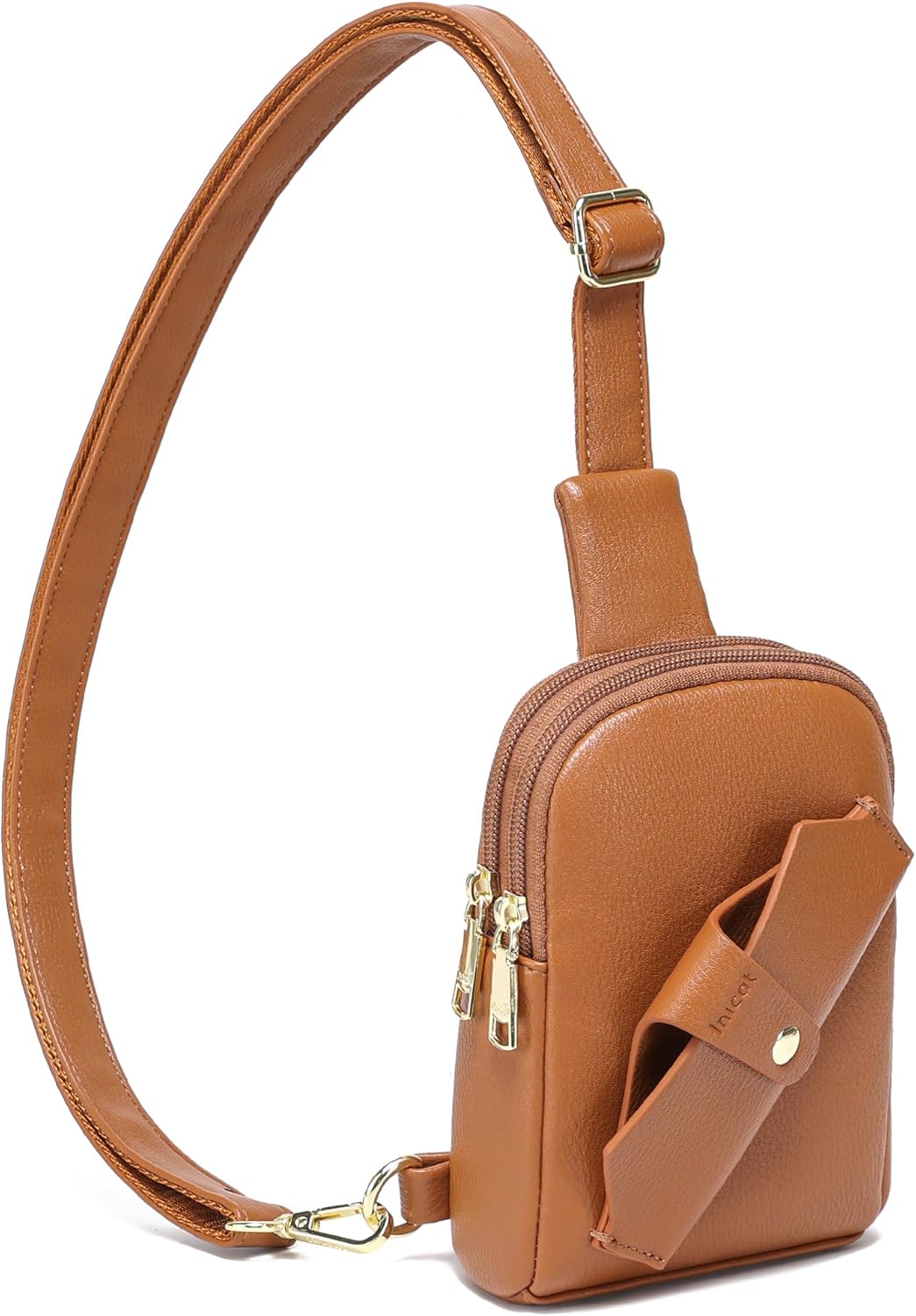 INICAT Travel Small Sling Bag Faux Leather Crossbody Bags Women Cross Body Bag Purses for Woman