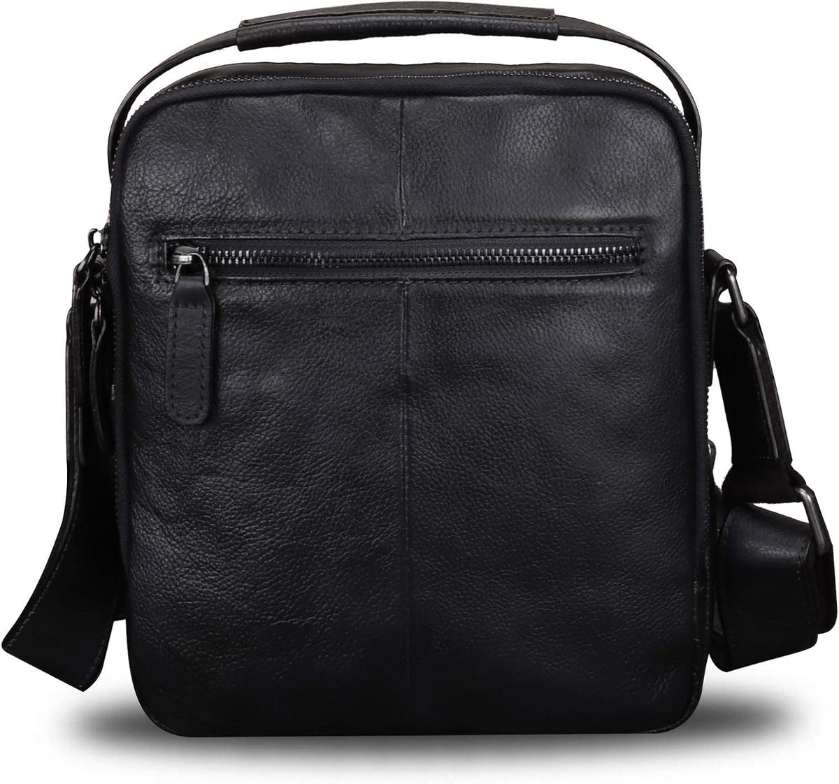 Genuine Leather Purse and Shoulder Bag for Men Vintage Real Leather Messenger Bag Handbag Crossbody