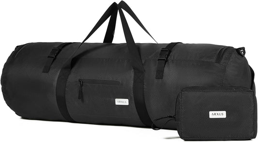 Arxus Extra Large Duffle Bag for Travel Gym 90L 50L 30L Baseball Bat Sports Duffel Bags for Men with Shoulder Strap, Tent Storage Camping