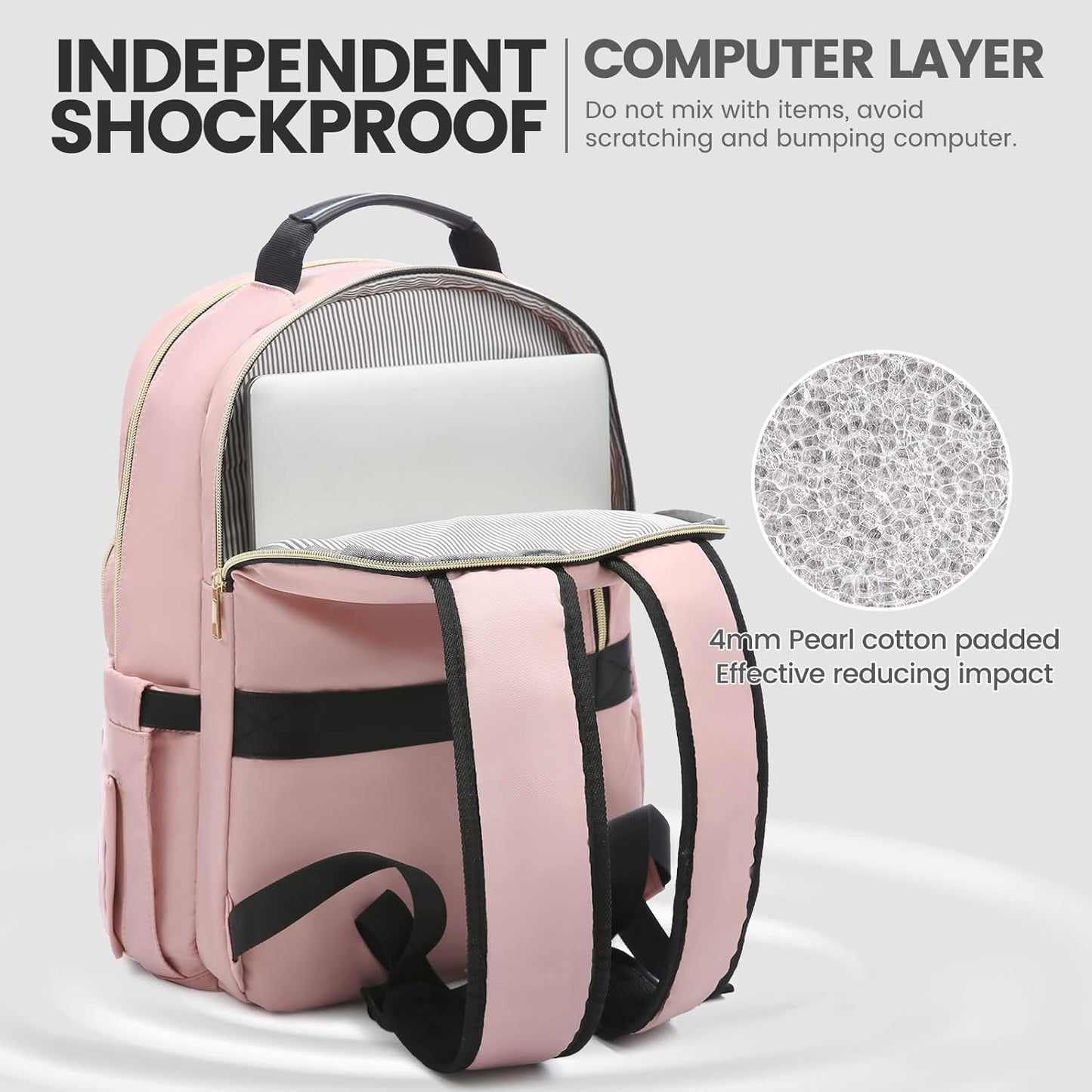 LOVEVOOK Laptop Backpack for Women 17.3 inch,Cute Womens Travel Backpack Purse,Professional Laptop