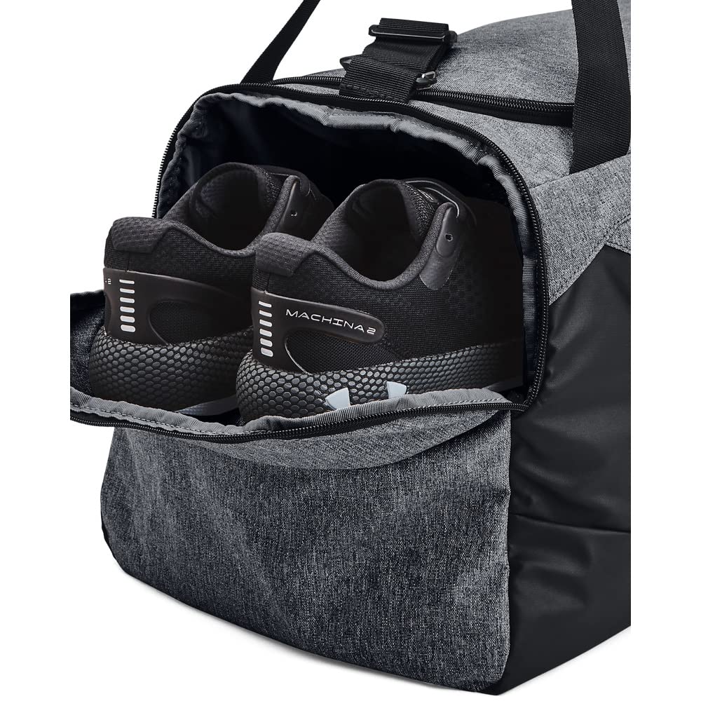 Under Armour Undeniable 5.0 Duffle, Pitch Gray Medium Heather/Black, Medium
