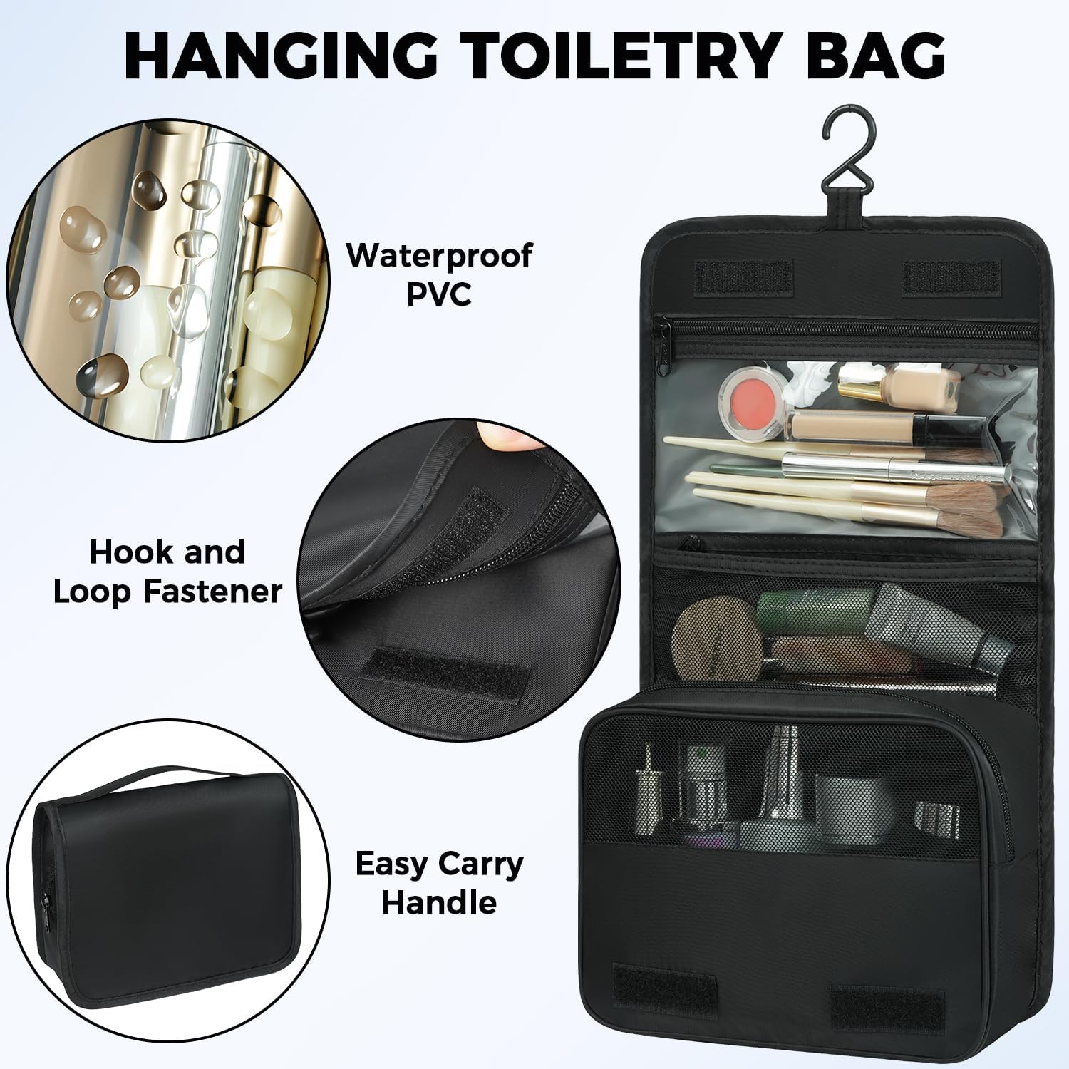 BAGAIL 9 Set Packing Cubes Luggage Packing Organizers for Travel Accessories