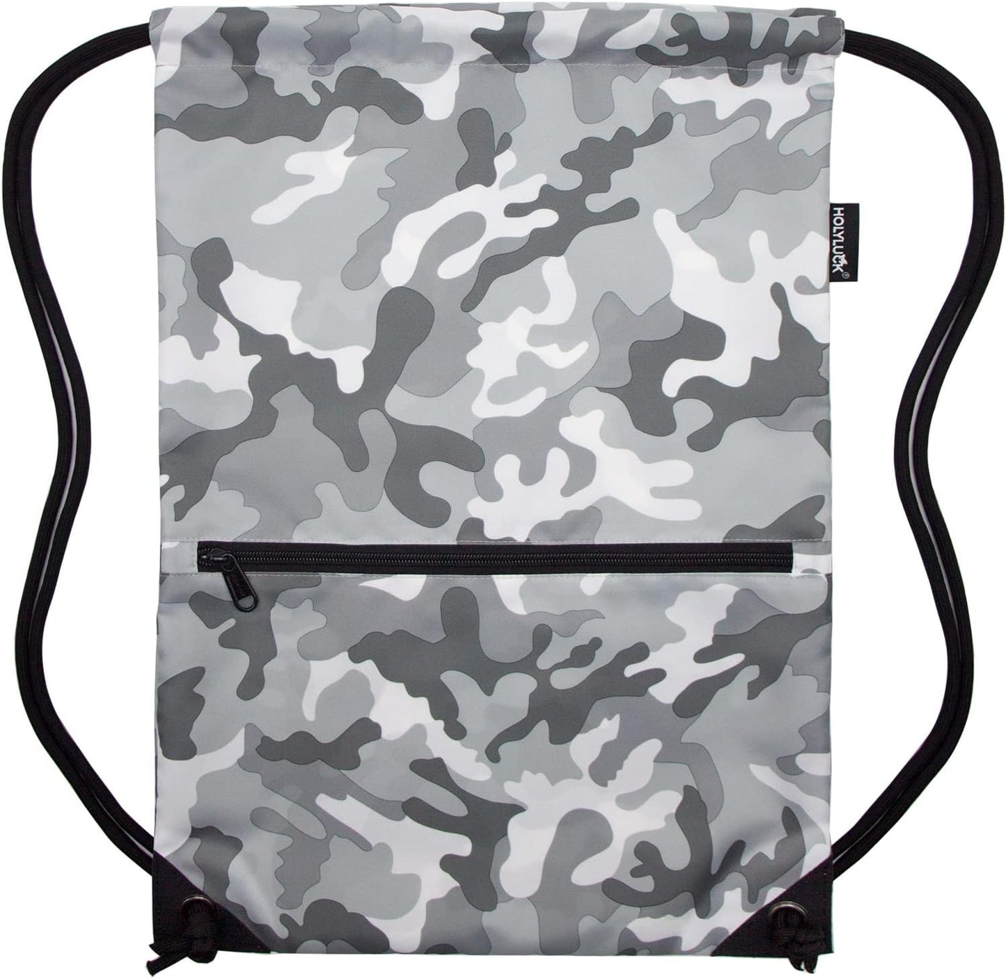 HOLYLUCK Drawstring Backpack Bag Sport Gym Sackpack