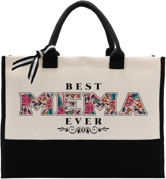 Gkwa Canvas Tote Bag for Gifting, Women Cotton Canvas Bag, Reusable Shopping Bag
