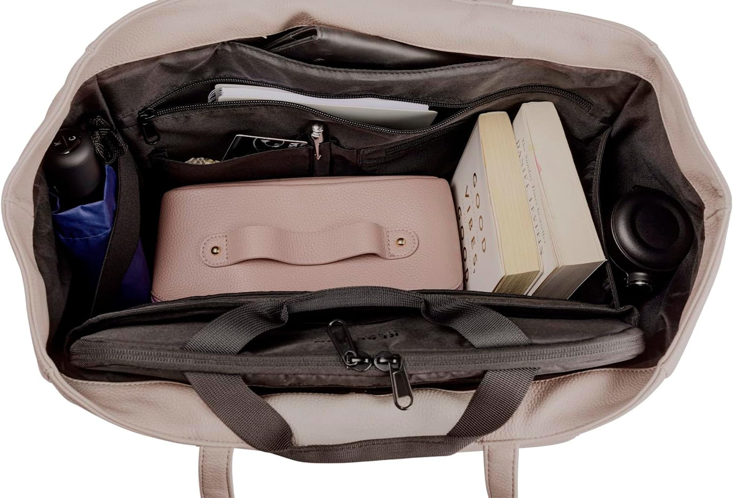 Kenneth Cole REACTION Marley Backpack, Taupe, 16" Laptop Tote